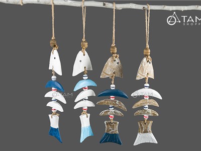 Xương cá gỗ treo trang trí CG-02